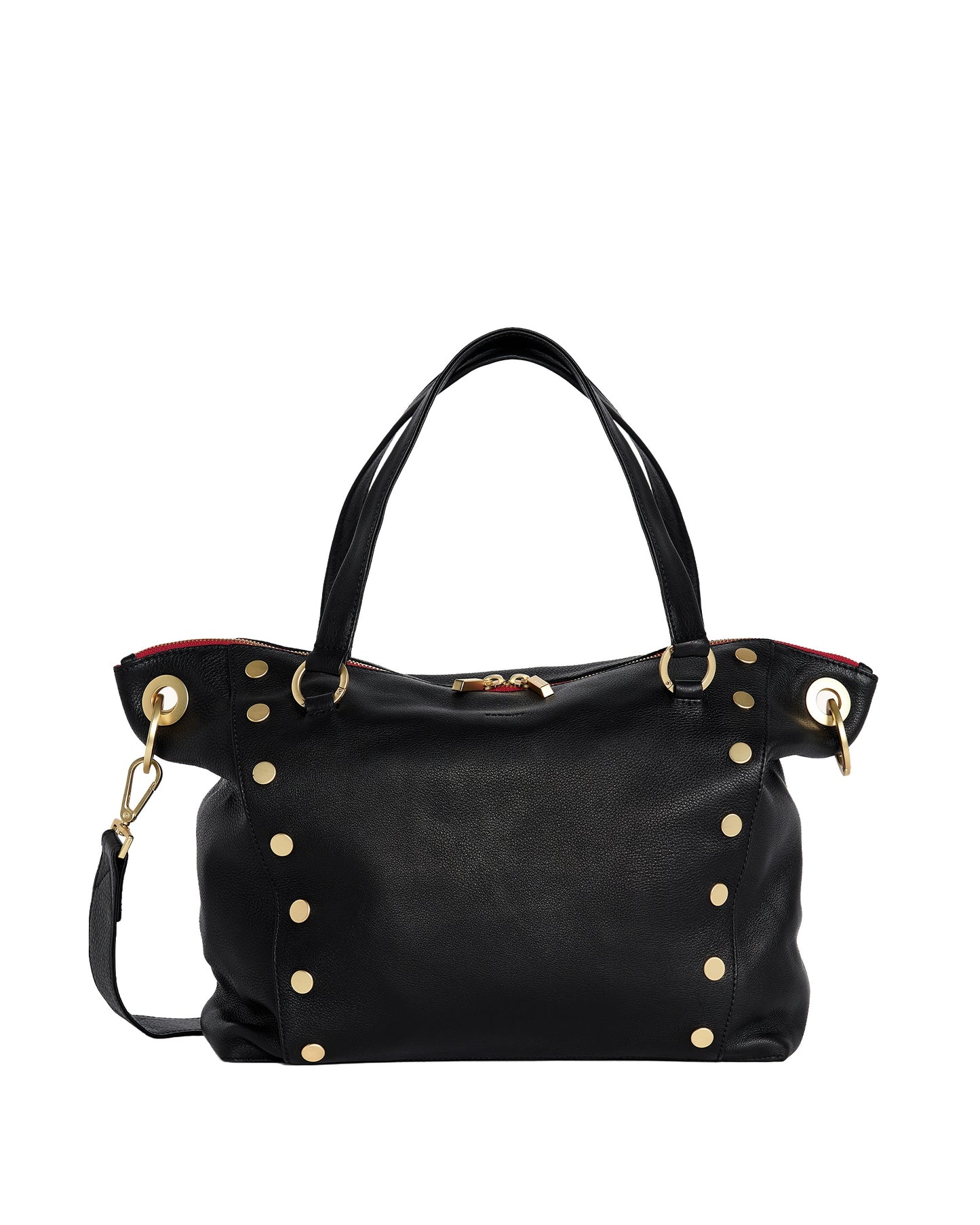 Black/Brushed Gold Red Zip 02