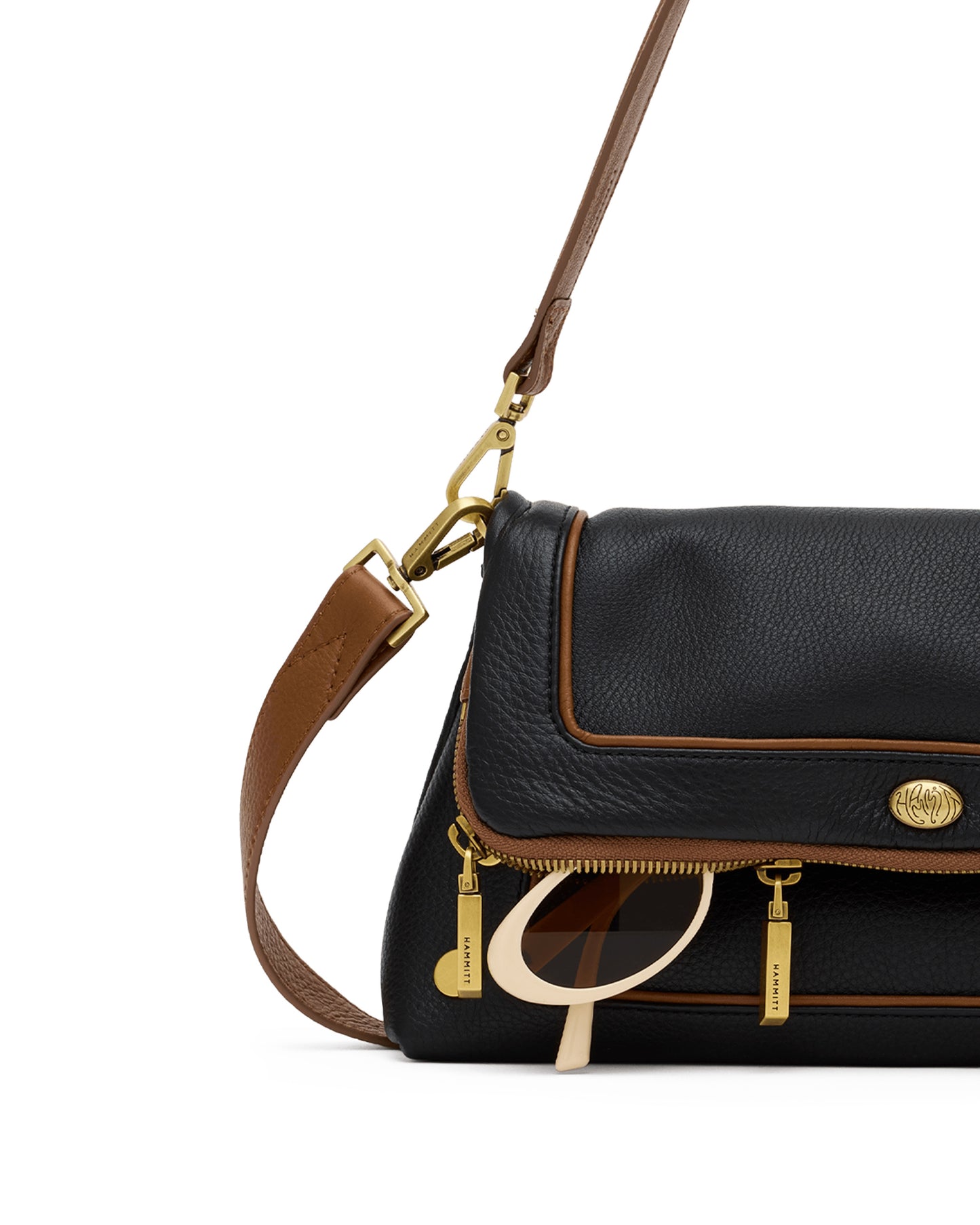 Hammitt Beverly Medium - Leather Crossbody Bag