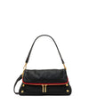 Black/Brushed Gold Red Zip
