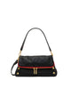 Black/Brushed Gold Red Zip