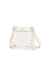 Clear Calla Lily White/Brushed Gold 01