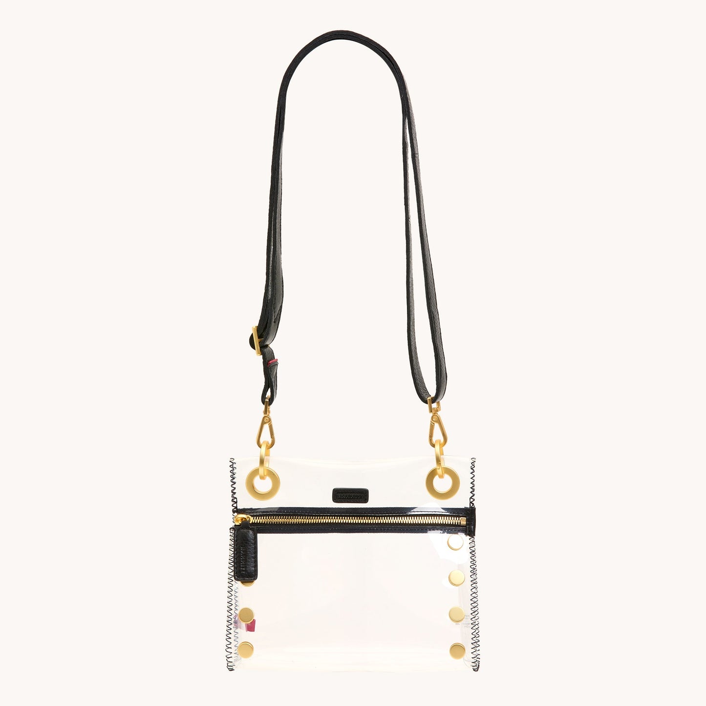 Hammitt Tony Clear  Small - Soft Leather Crossbody Bag