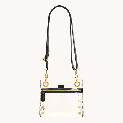 Hammitt Tony Clear  Small - Soft Leather Crossbody Bag
