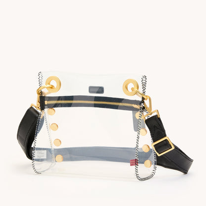 Hammitt Tony Clear  Small - Soft Leather Crossbody Bag