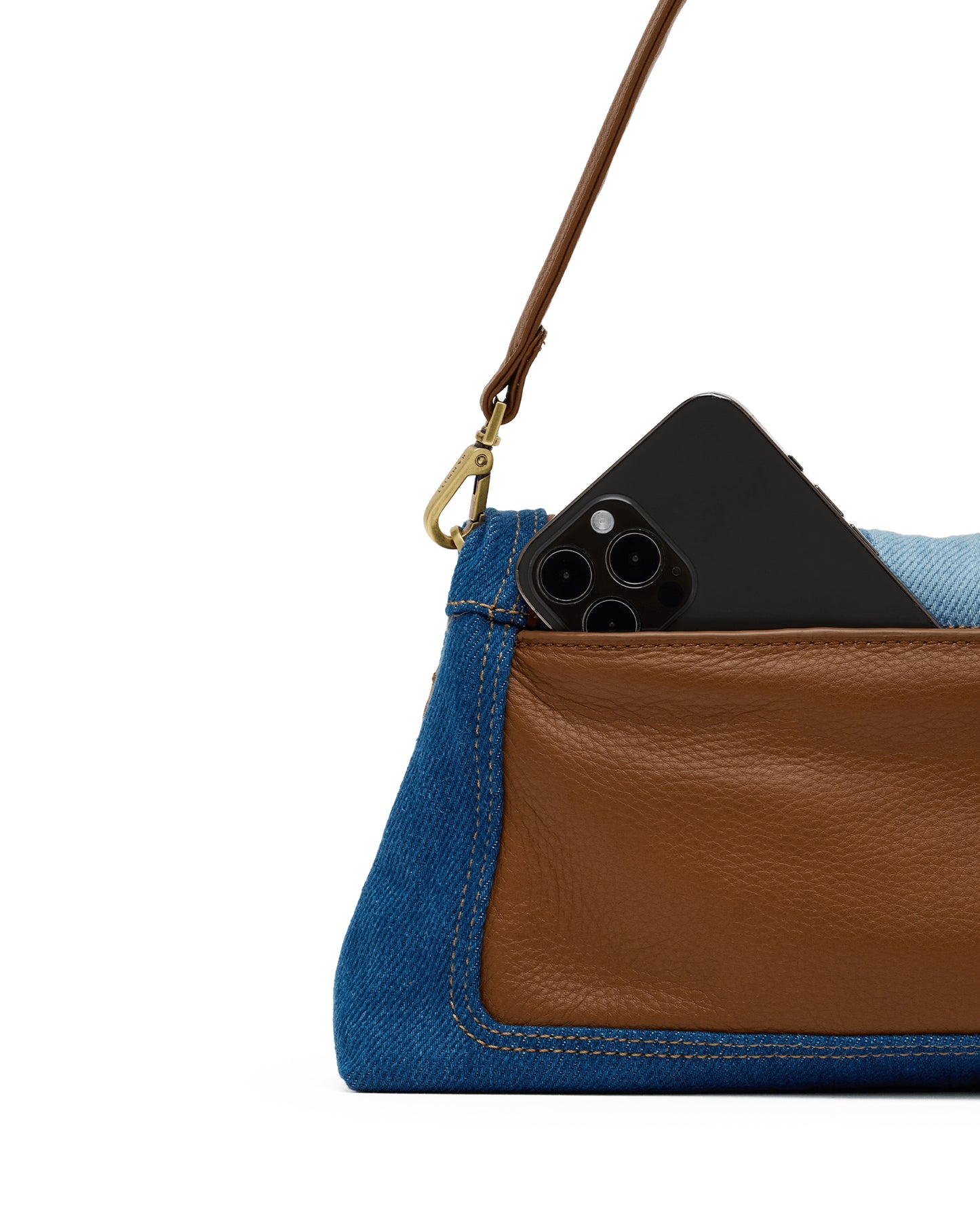 Hammitt Beverly Medium - Denim Crossbody