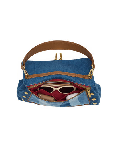 Hammitt Beverly Medium - Denim Crossbody
