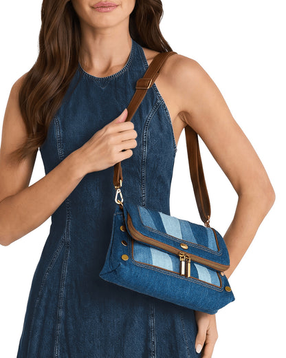 Hammitt Beverly Medium - Denim Crossbody