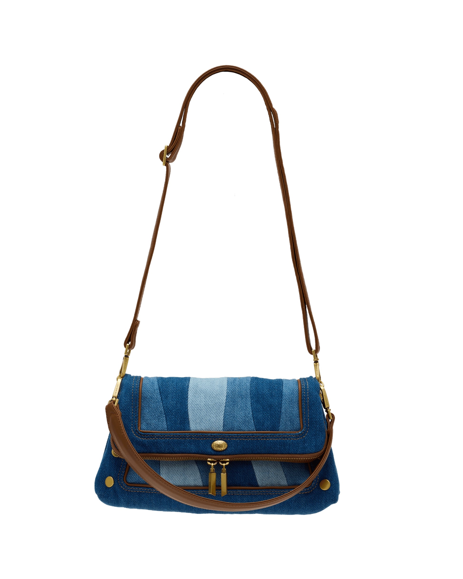 Hammitt Beverly Medium - Denim Crossbody