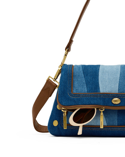 Hammitt Beverly Medium - Denim Crossbody