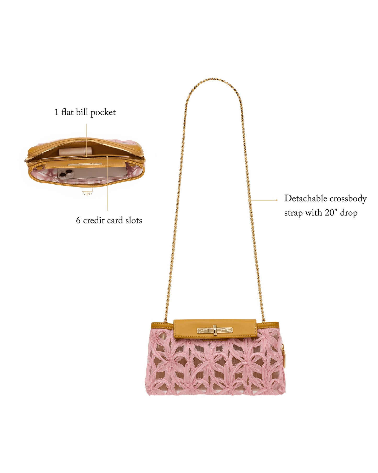 Hammitt Charlotte Small - Light Mesh Crossbody