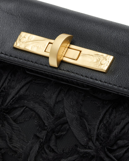 Hammitt Charlotte Small - Mesh Leather Crossbody