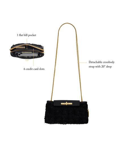Hammitt Charlotte Small - Mesh Leather Crossbody