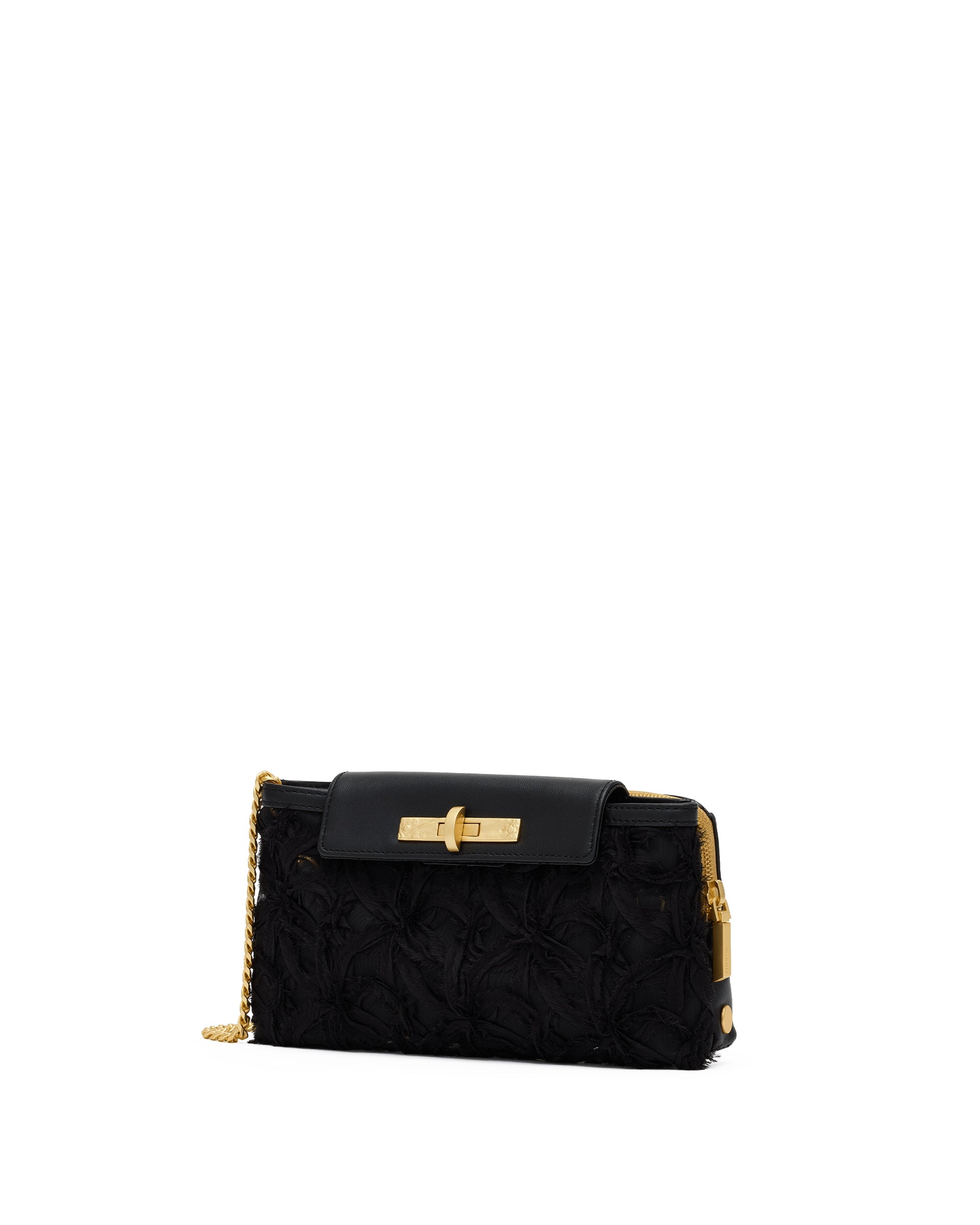 Hammitt Charlotte Small - Mesh Leather Crossbody