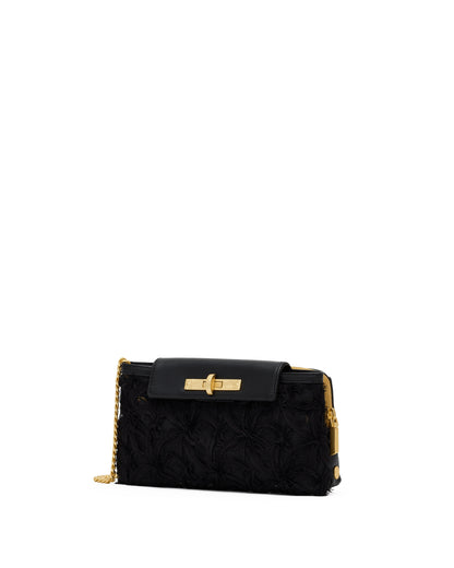 Hammitt Charlotte Small - Mesh Leather Crossbody