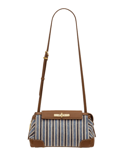 Hammitt Charlotte Medium - Denim Shoulder Bag