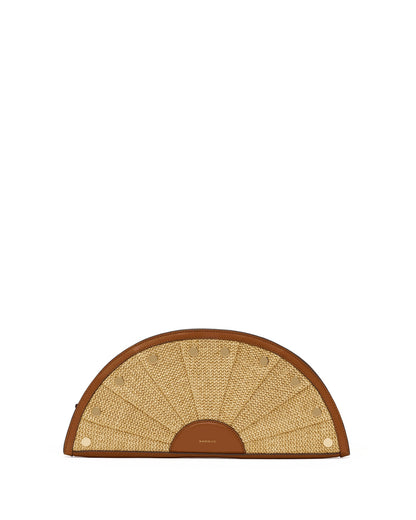 Cocoa Raffia/Gold