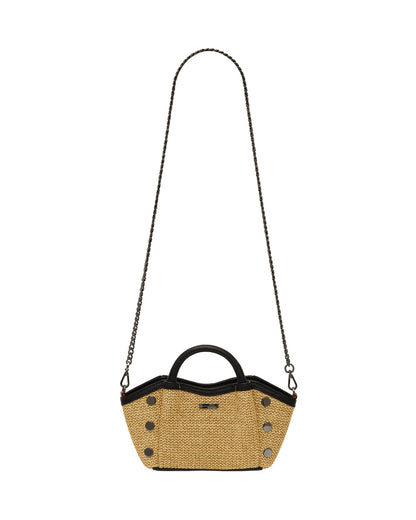 Hammitt Paul Crossbody Small - Raffia Crossbody Bag