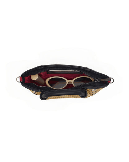 Hammitt Paul Crossbody Small - Raffia Crossbody Bag