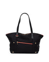 Black Nylon/Gold Red Zip