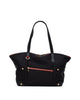 Black Nylon/Gold Red Zip