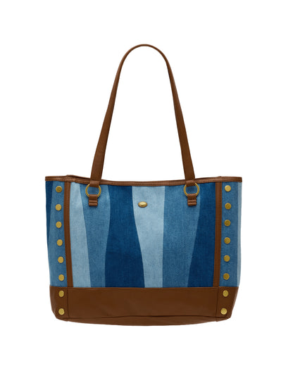 Hammitt Andersen Revival Large - Denim Tote Bag