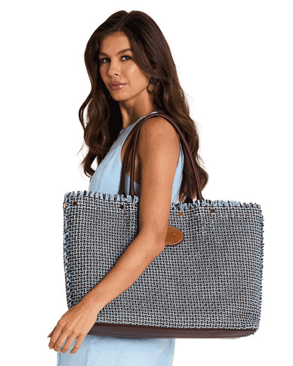 Hammitt Olympia Tote One Size - Italian Weave Tote Bag