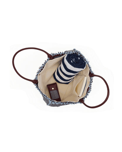 Hammitt Olympia Tote One Size - Italian Weave Tote Bag