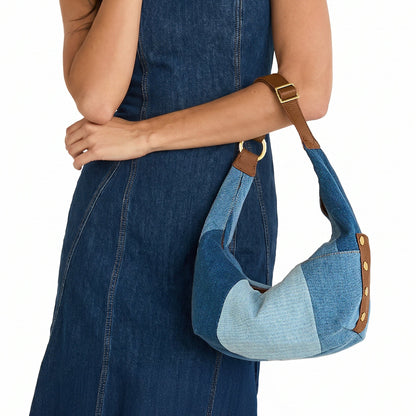 Hammitt Tom Medium - Denim Hobo Bag