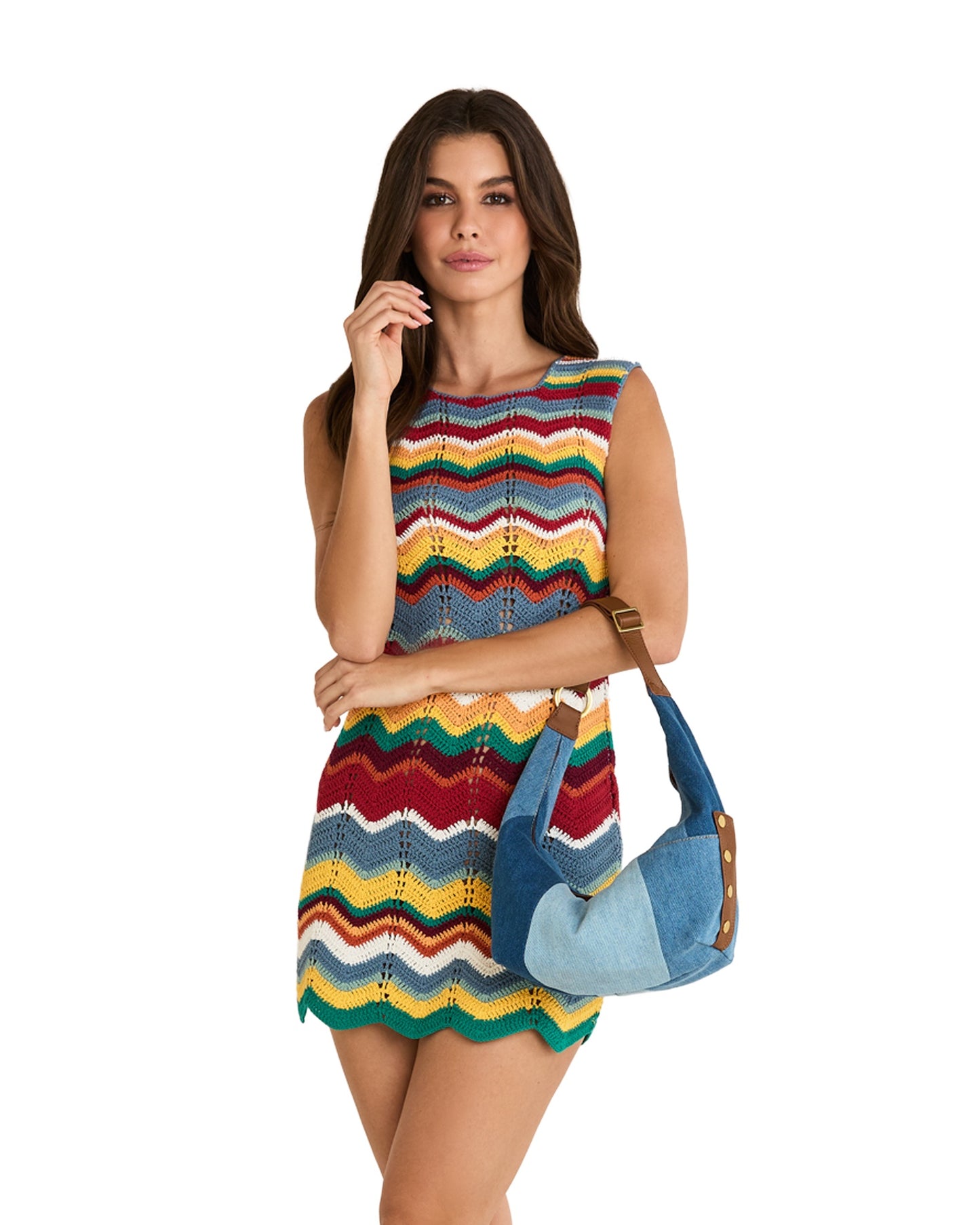 Hammitt Tom Medium - Denim Hobo Bag