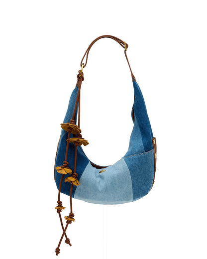 Hammitt Tom Medium - Denim Hobo Bag