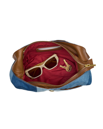 Hammitt Tom Medium - Denim Hobo Bag