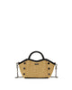 Noir Smooth Raffia/Gunmetal