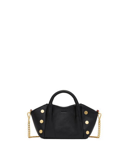 Black Press/Brushed Gold Red Zip