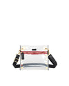 Clear Black/Brushed Gold Red Zip 01