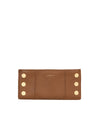 Mahogany Pebble/Brushed Gold Red Zip