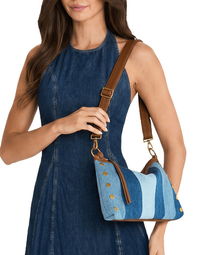 Hammitt Kyle Medium - Denim Shoulder Bag