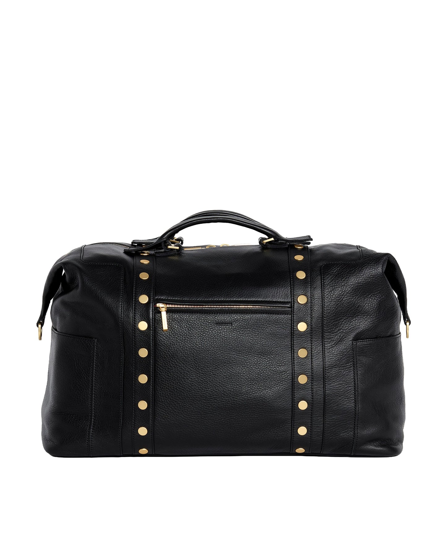 Black/Brushed Gold Red Zip