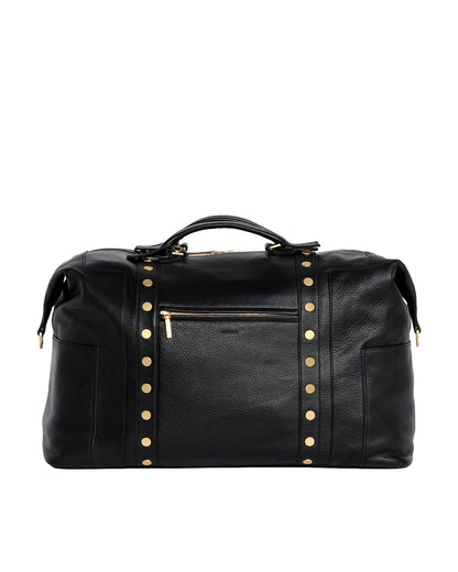 Black/Brushed Gold Red Zip