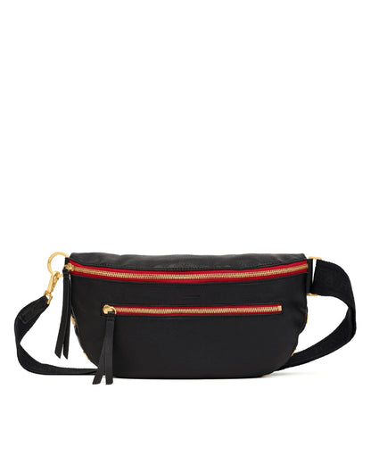 Black/Brushed Gold Red Zip 02