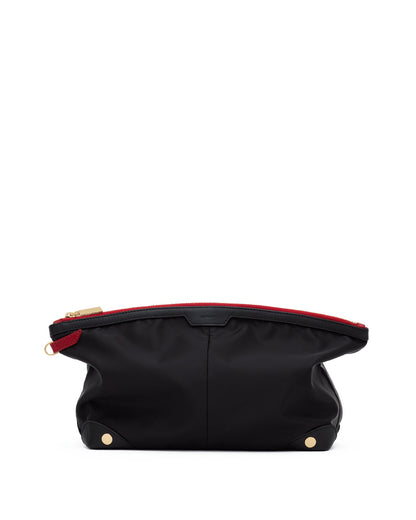 Black Nylon/Gold Red Zip 02