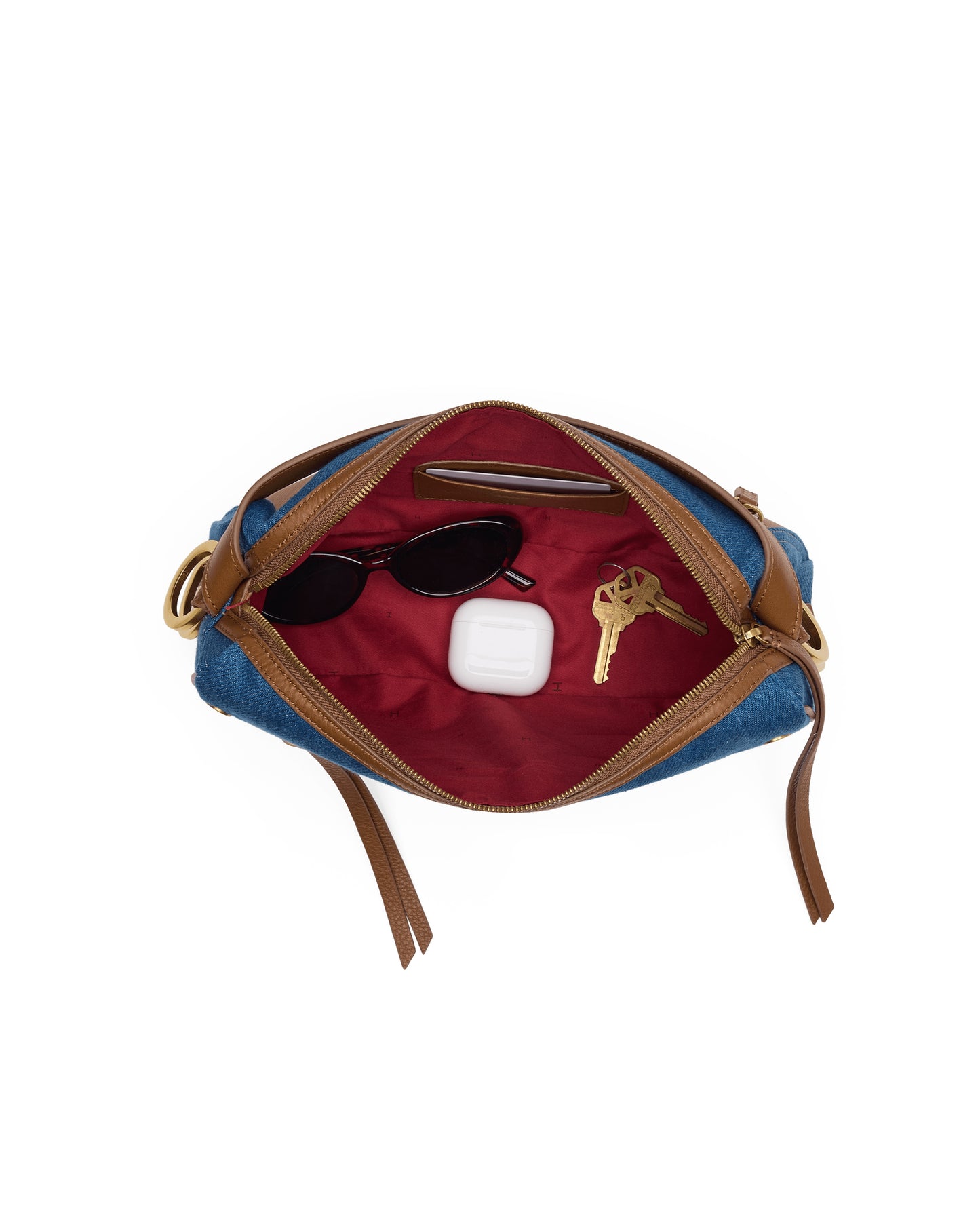 Hammitt Doxie Medium - Denim Shoulder Bag