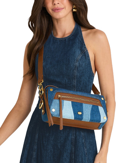 Hammitt Doxie Medium - Denim Shoulder Bag