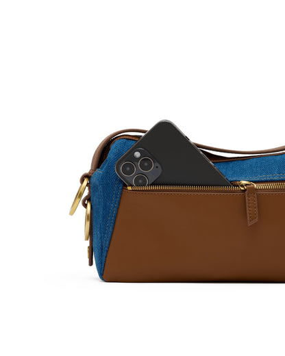 Hammitt Doxie Medium - Denim Shoulder Bag