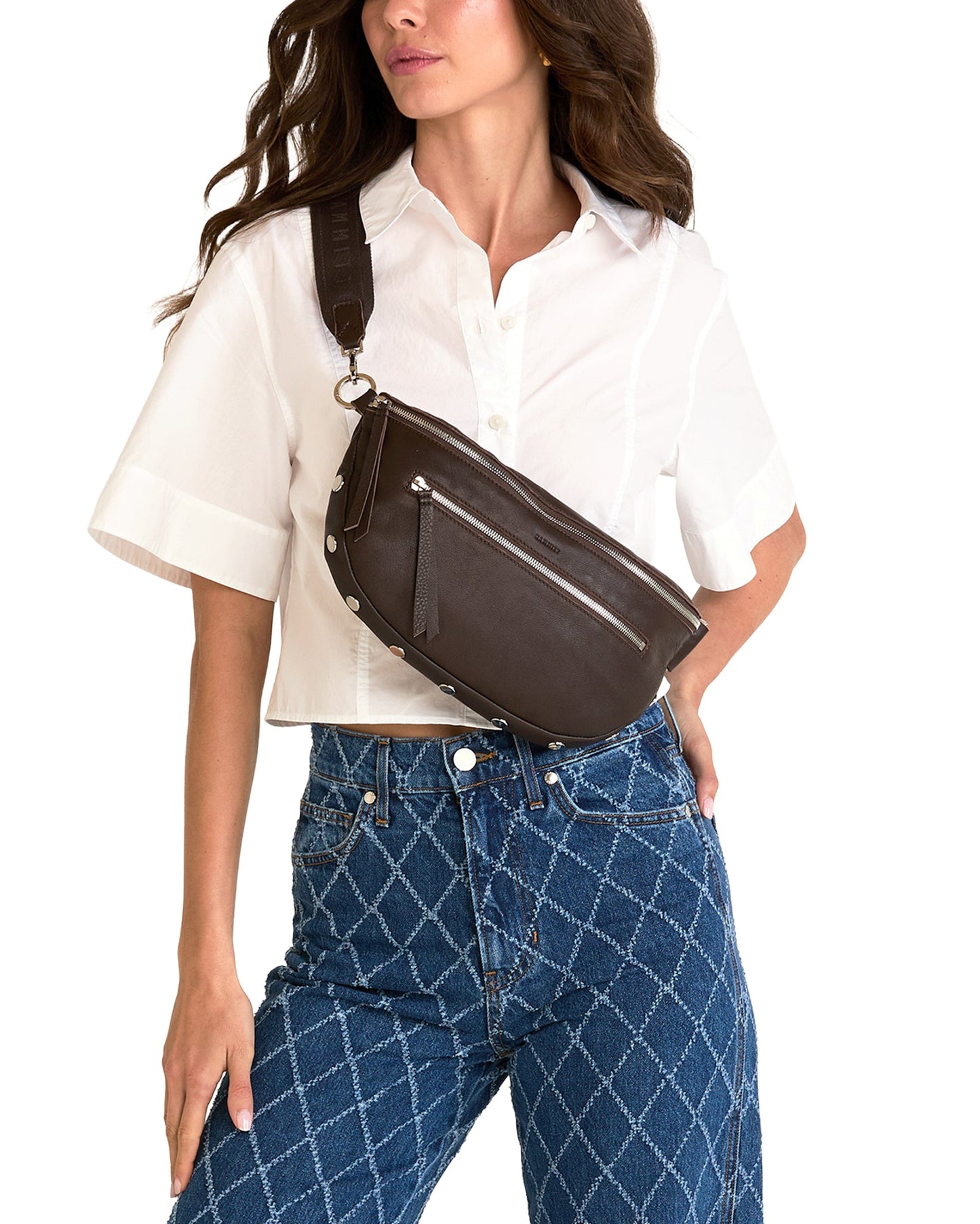 Hammitt Charles Crossbody Large - Soft Leather Crossbody Bag