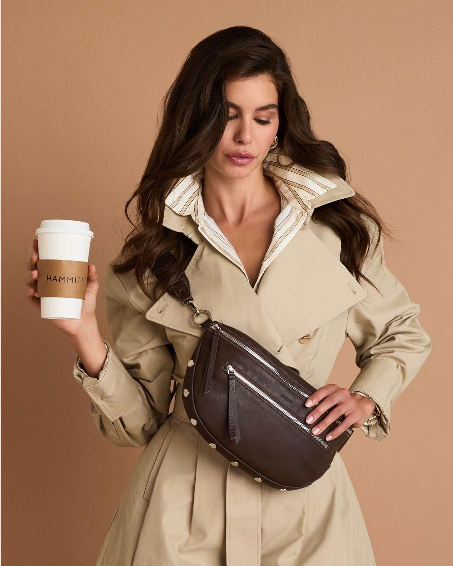 Hammitt Charles Crossbody Large - Soft Leather Crossbody Bag