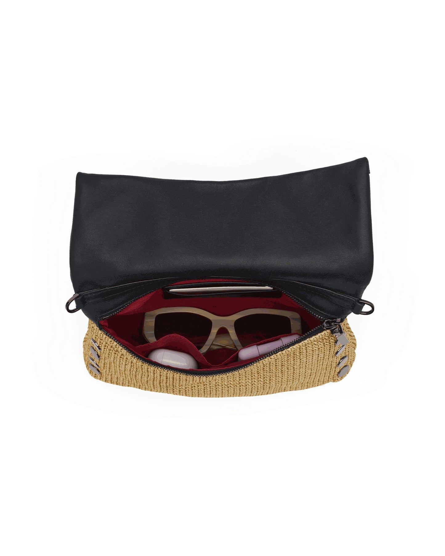 Hammitt VIP Medium - Raffia Crossbody Bag