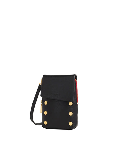 Black/Brushed Gold Red Zip