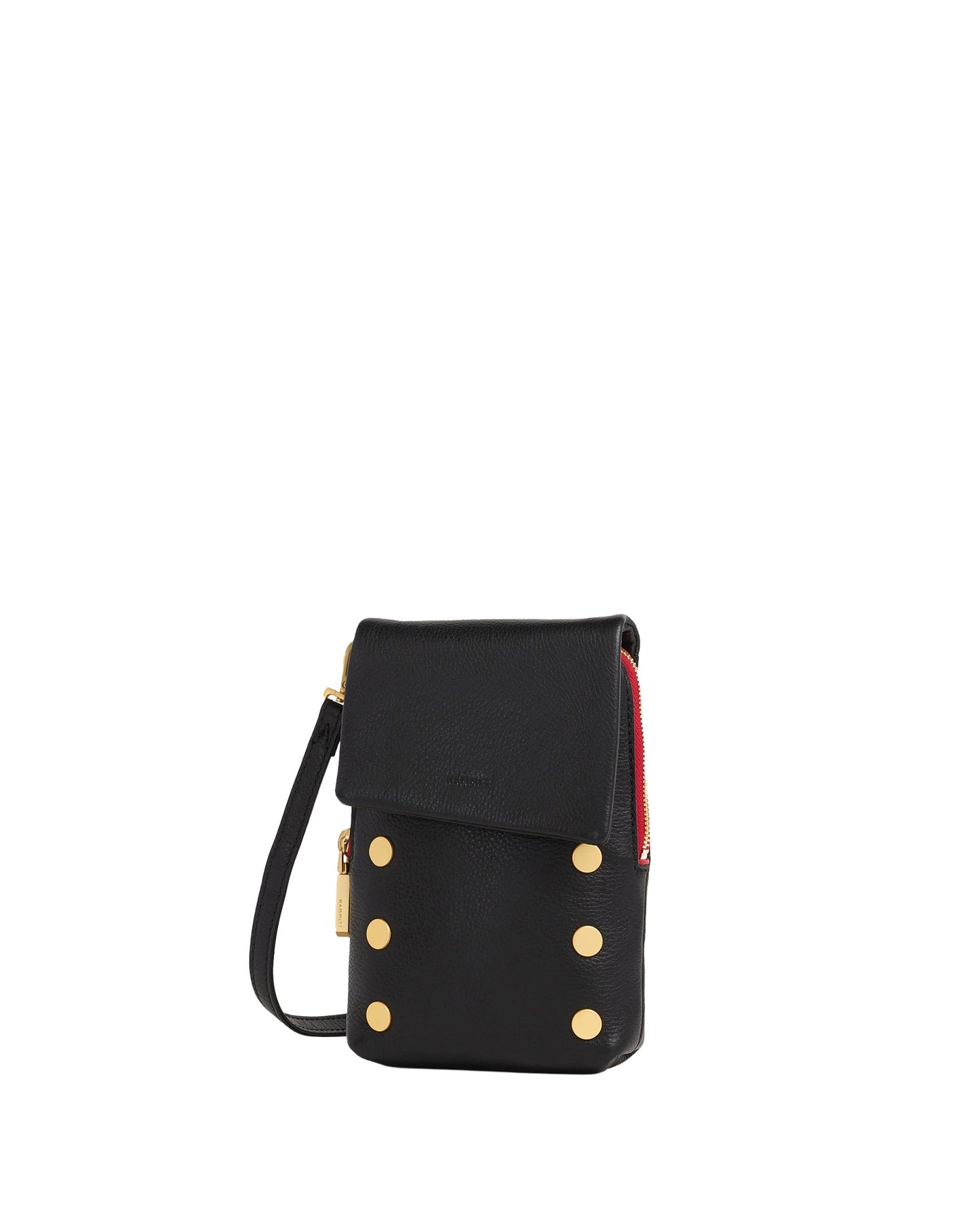 Black/Brushed Gold Red Zip