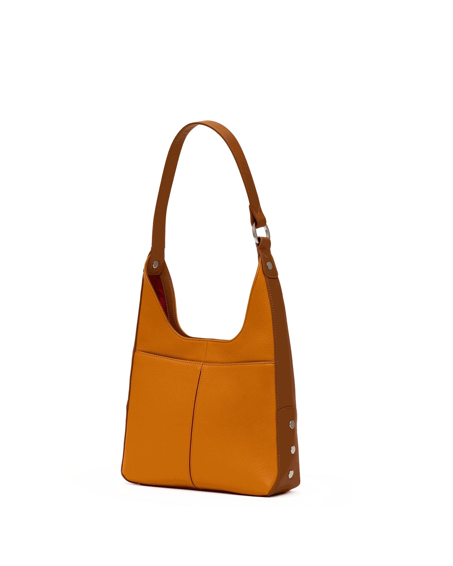 Hammitt Tim Medium - Soft Pebbled Letaher Shoulder Bag