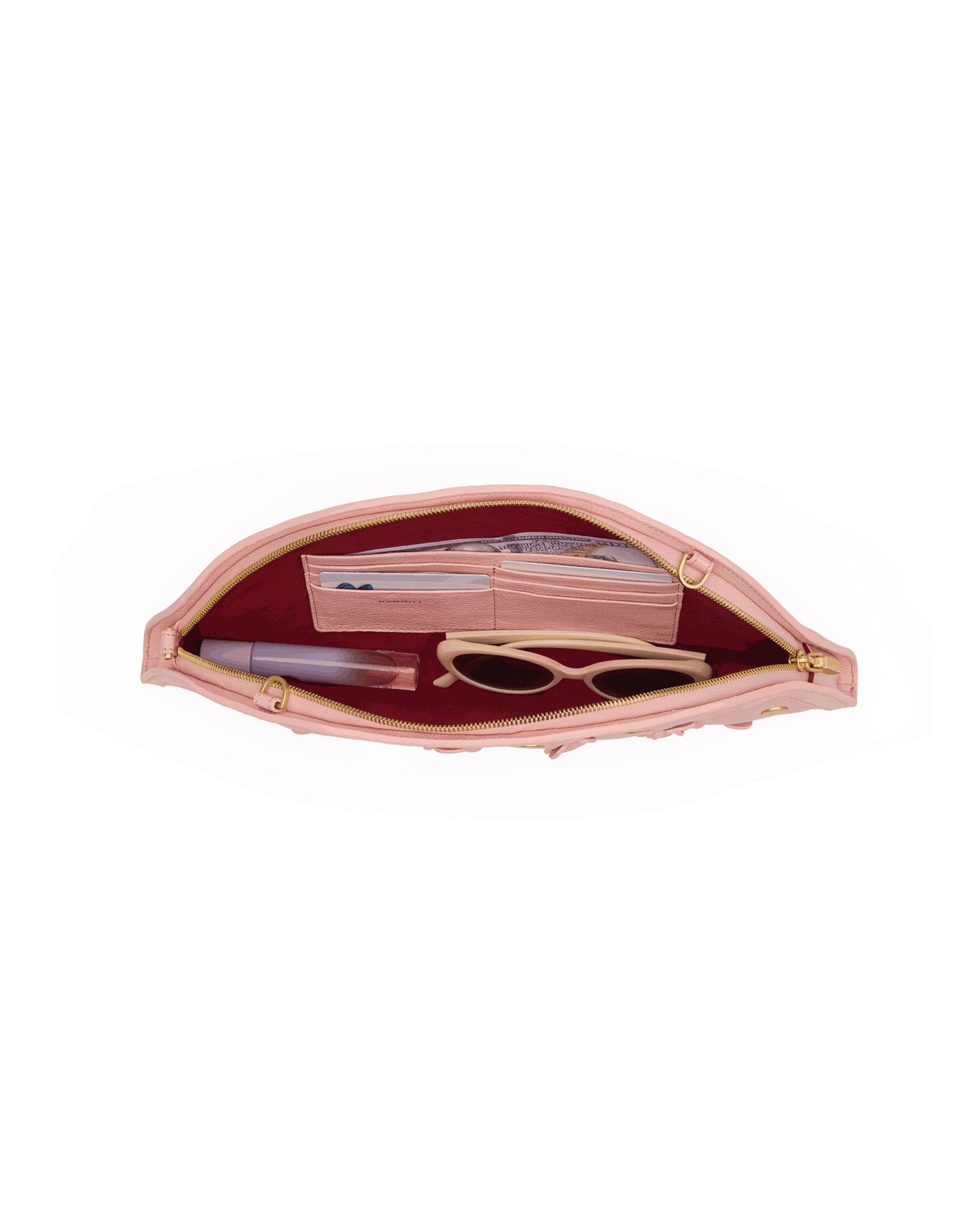 Hammitt Shelley Crossbody Clutch One Size - Soft Pebbled Leather Clutch